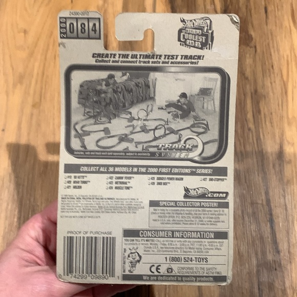 2000 first edition Hot Wheels Muscle Tone car #24 - Picture 3 of 3